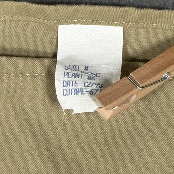 Vintage Big Mac Shirt Adult LARGE Brown JC Penney Workwear Uniform Prison USA - Picture 7 of 9